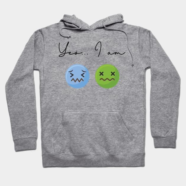 "Emoji People" collection Hoodie by Arlette